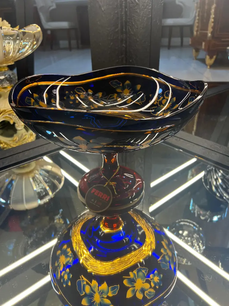 VASE AMBRE BLUE C 22/115C 