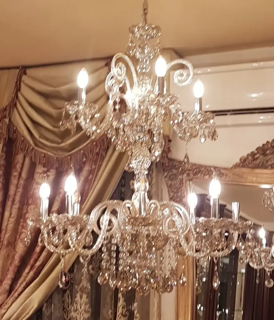 LUSTRE MD 15152/8+4 CHROME GGY