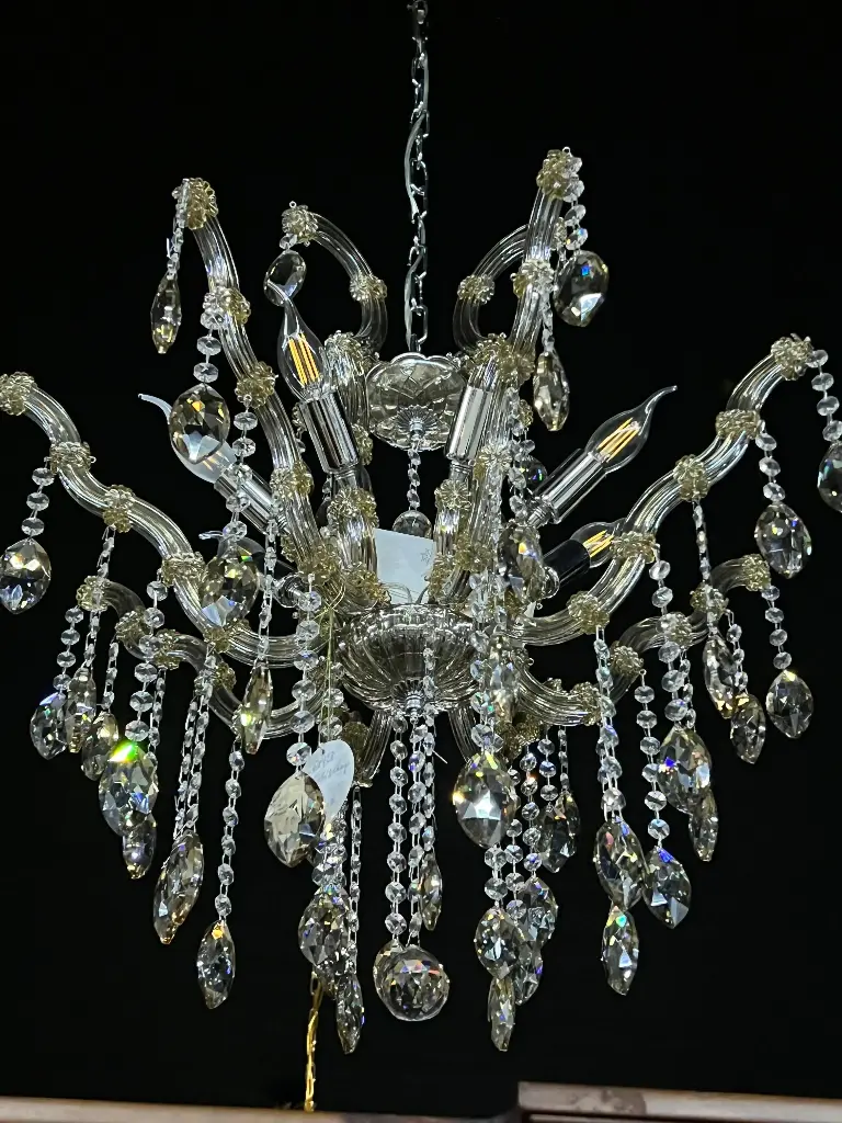 LUSTRE 5206-8 CHAMPAGNE 