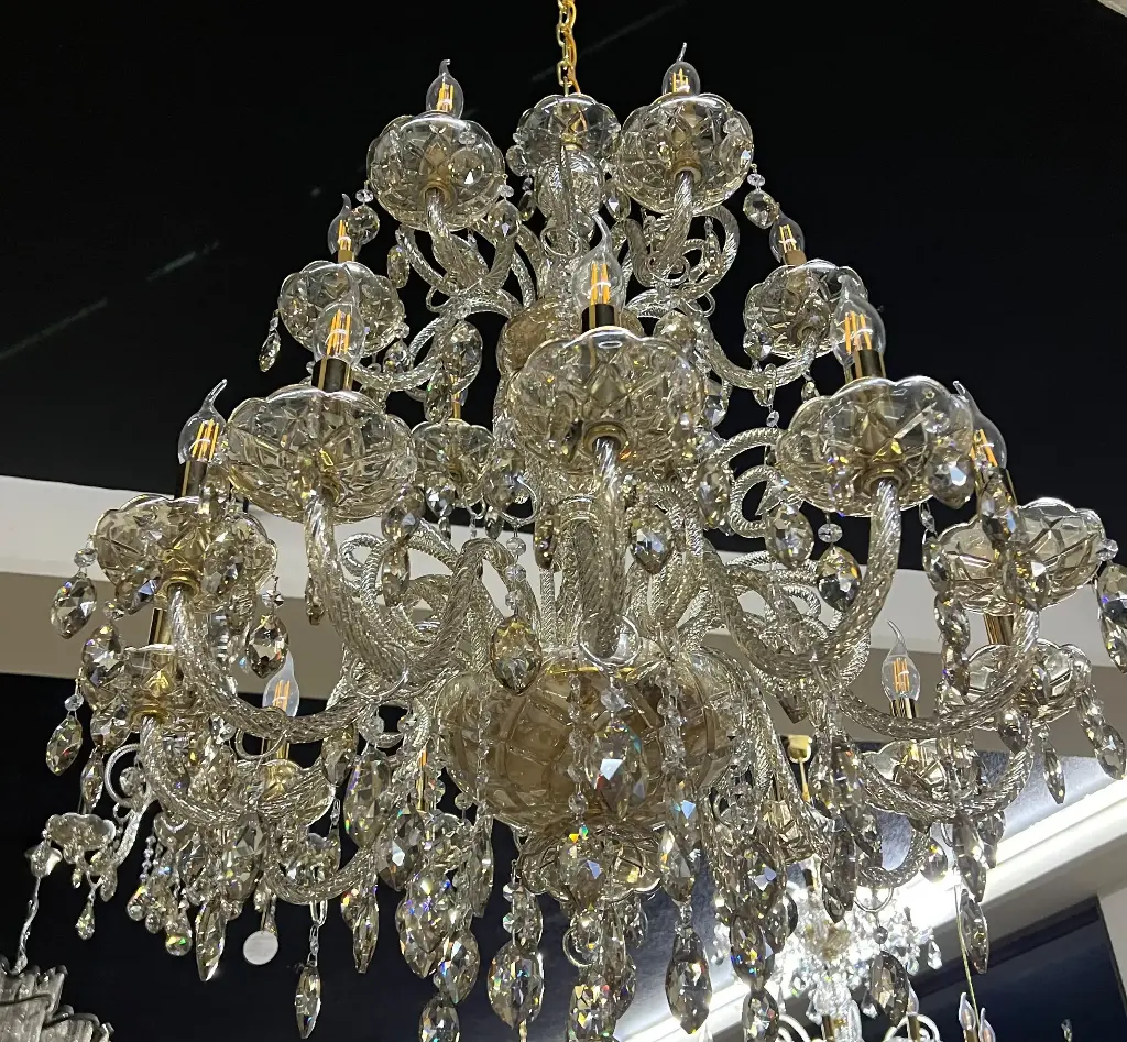 LUSTRE MD 15152-12+6 CHAMPAGNE GGY