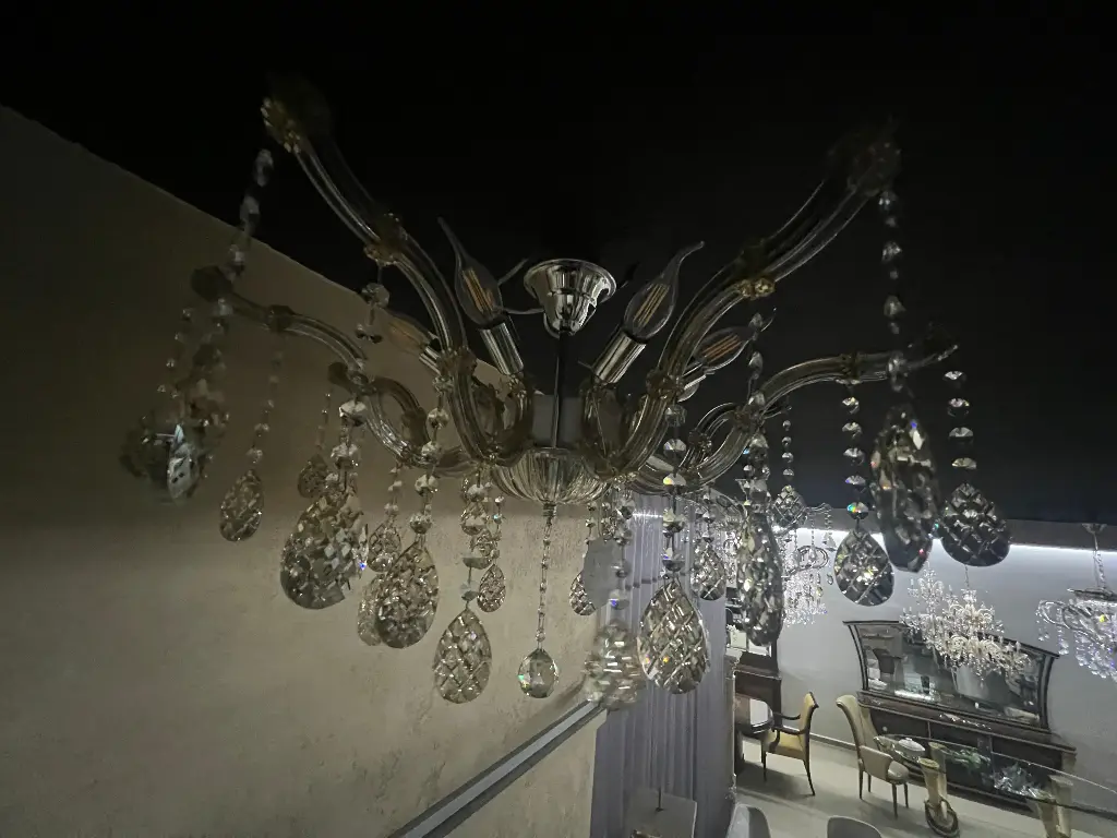 LUSTRE 5201-8 CHAMPAGNE