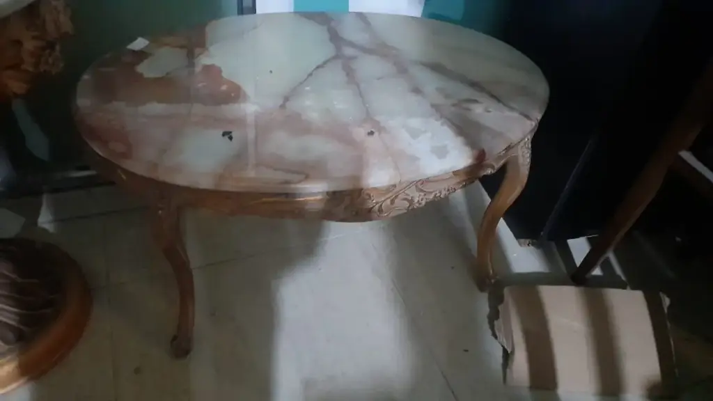 CENTRE TABLE CORBEILLE 