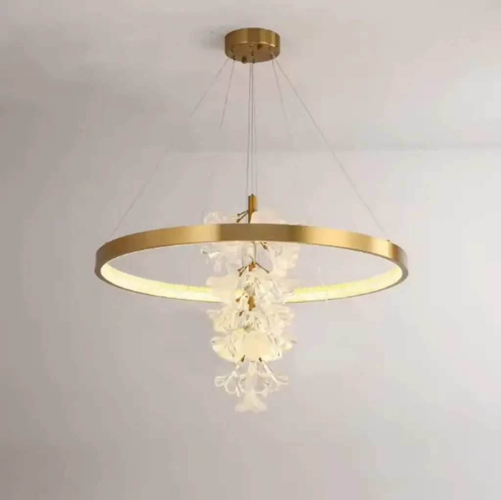 CHANDELIER MASTER BEDROOM