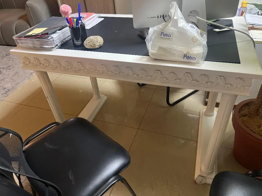 DESK BAGUS WHITE 