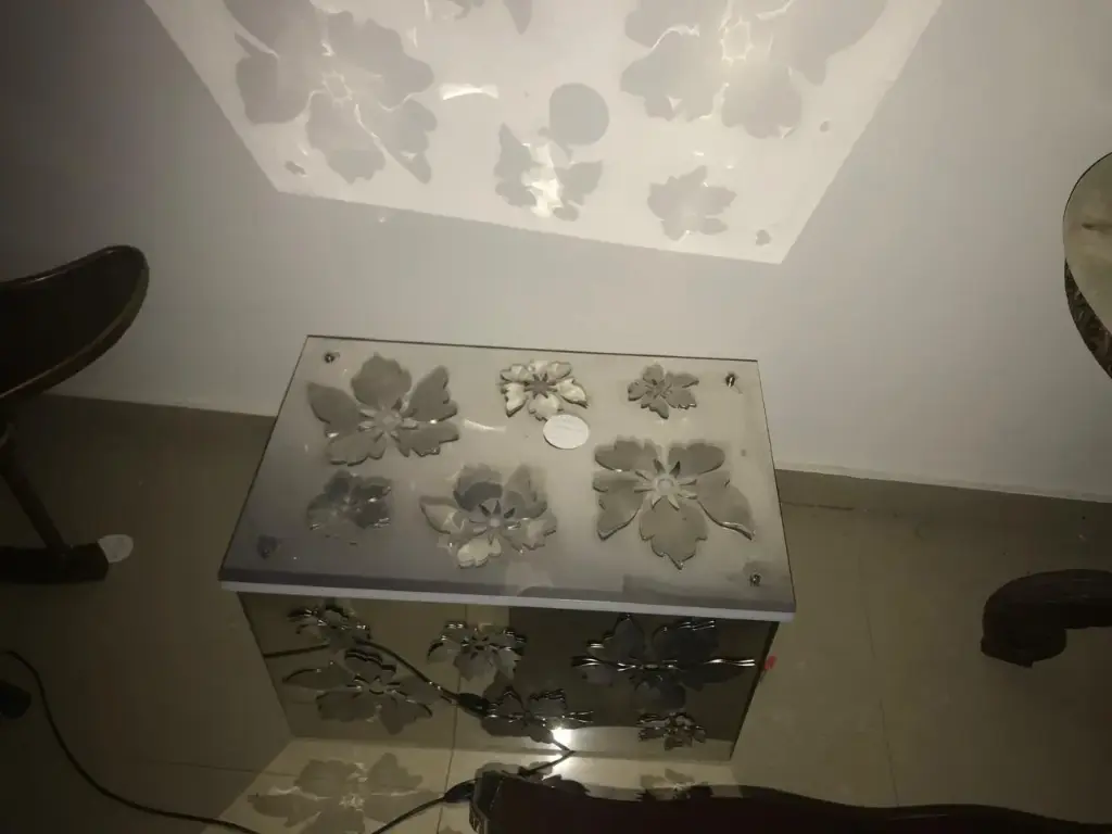 CENTRE TABLE STAINLESS RECTANGLE 