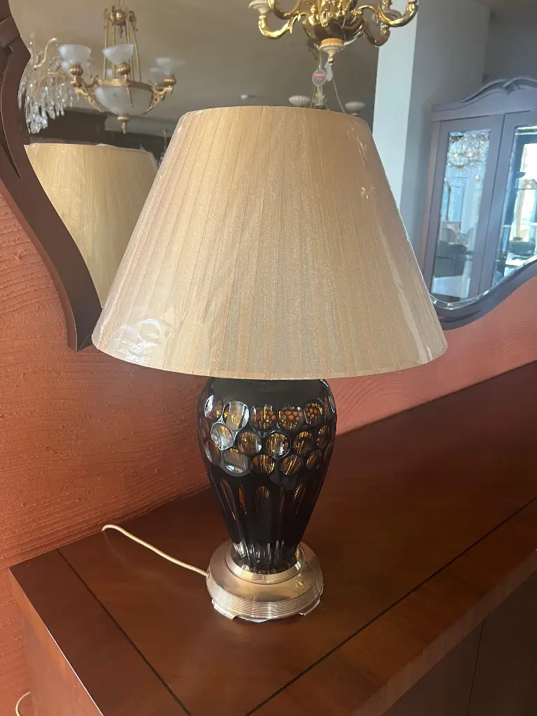 LAMPADAIRE C-3228 GOLD AMBER BLUE 