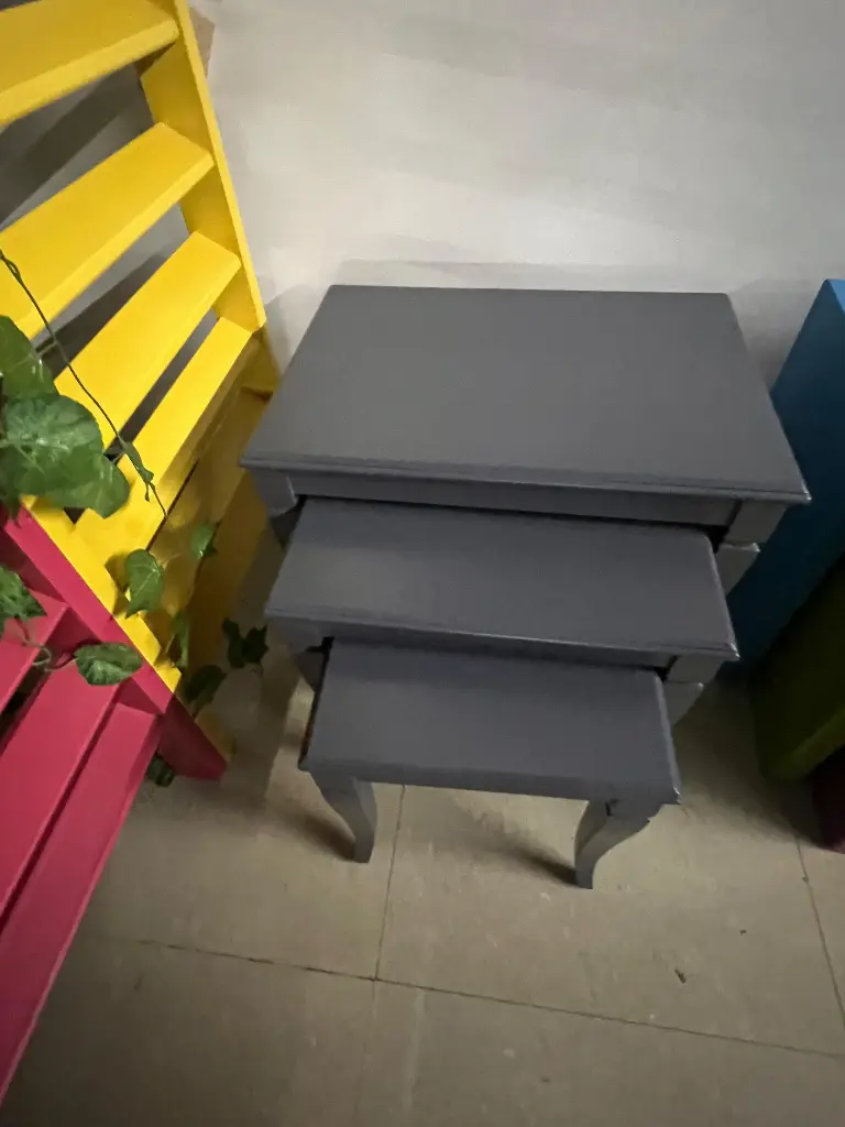 SET TABLE JIGON RECTANGLE GREY