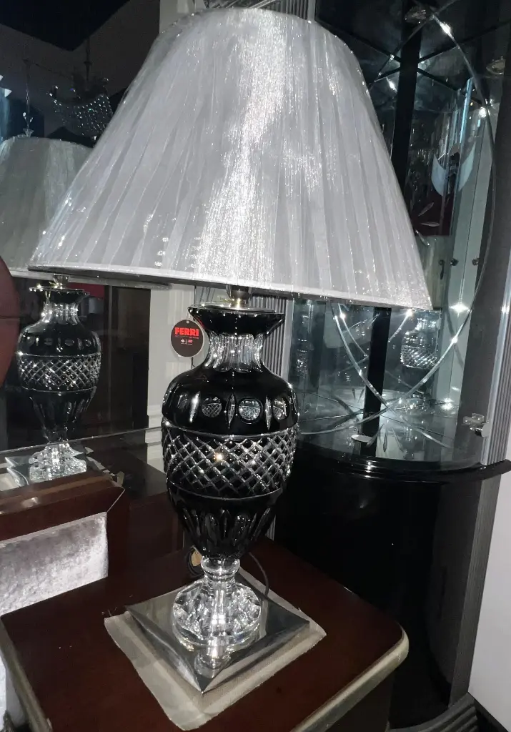 LAMPADAIRE C 3233 CHROME BLACK