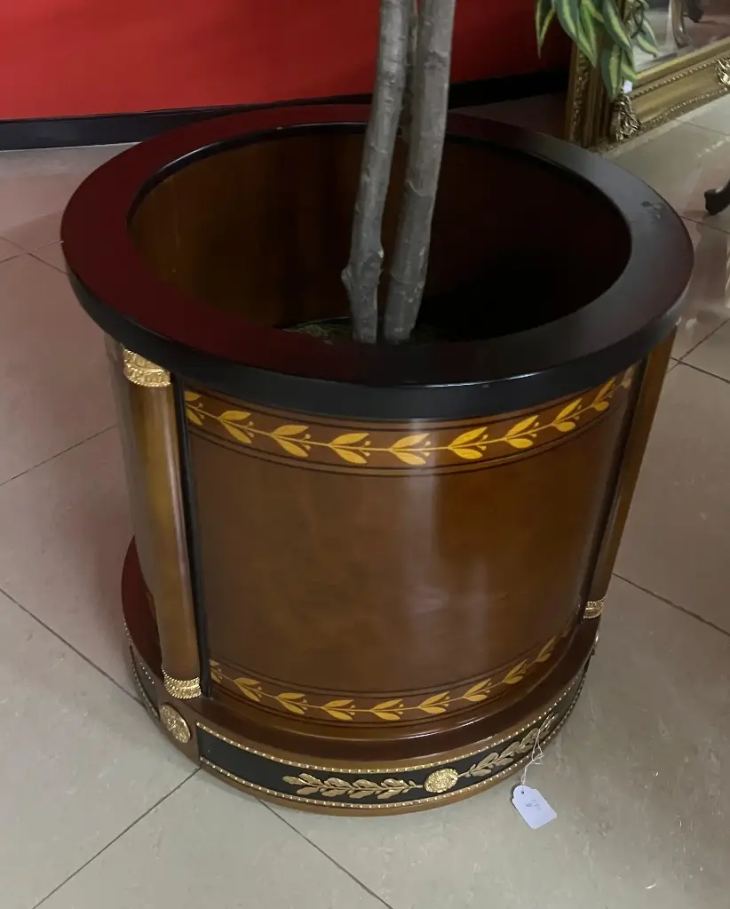 ROUND FLOWER TABEL POT D 06