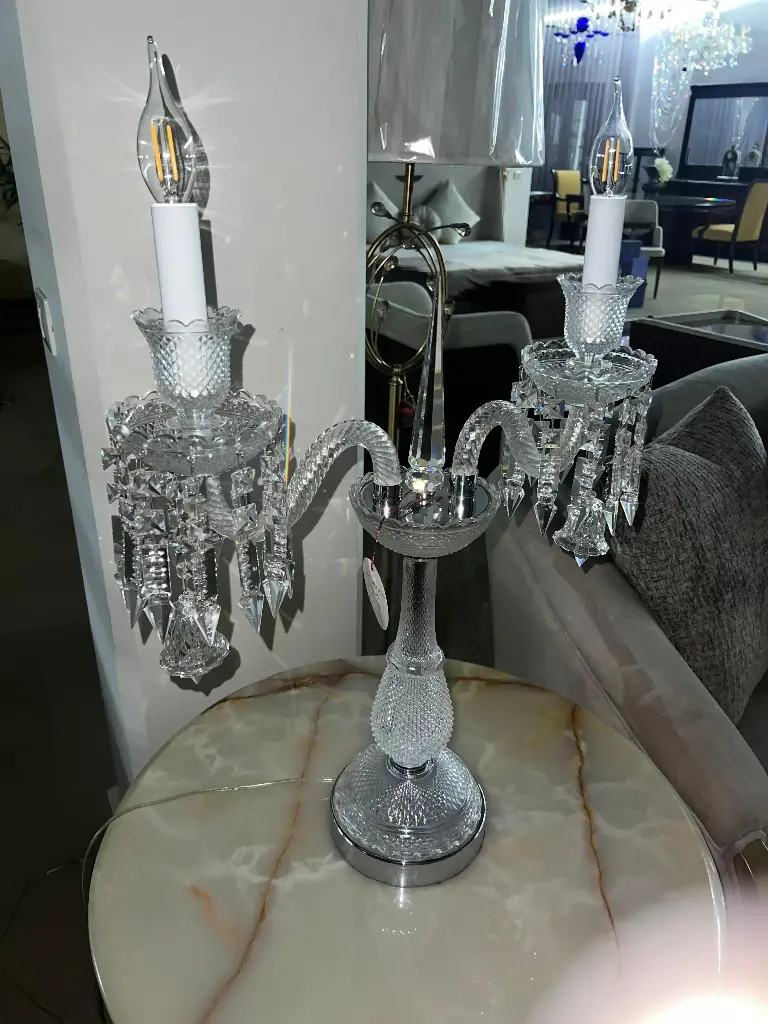 LAMPADAIRE MT 9887/2 CHROME+CLEAR 