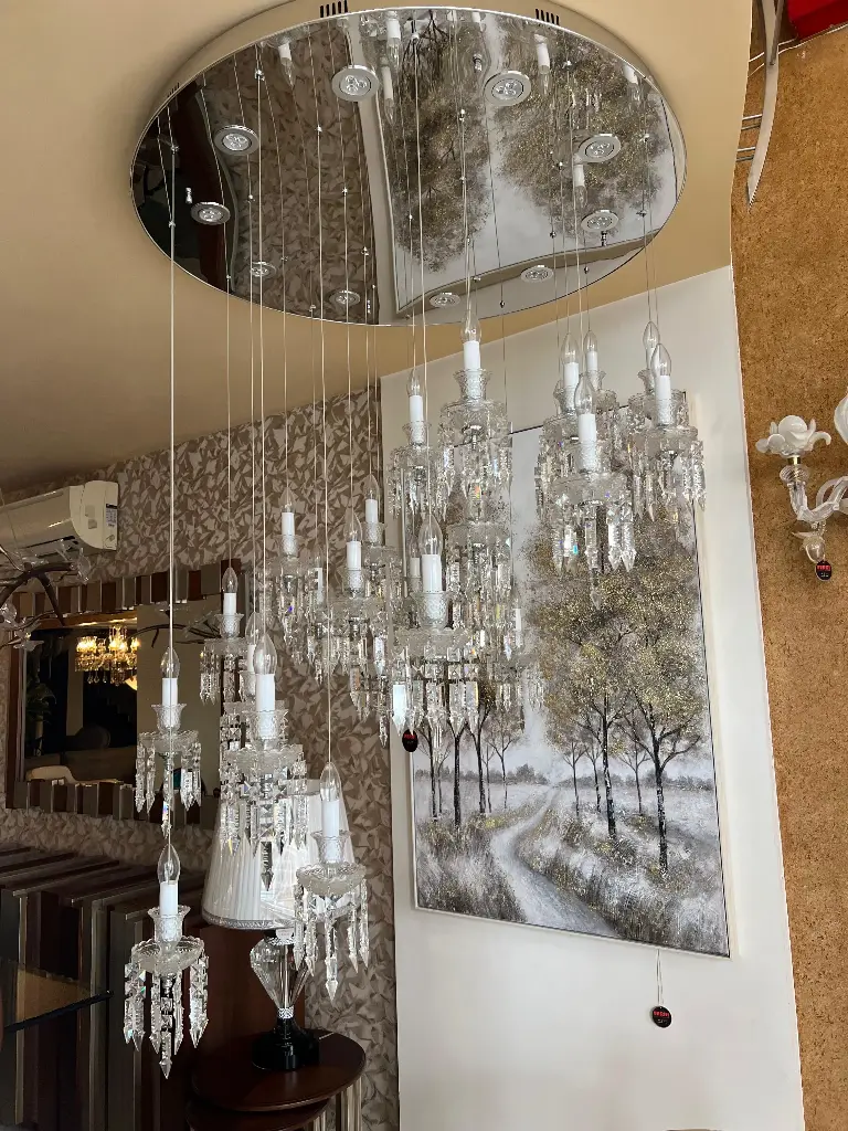 LUSTRE MD 15153 D 1200 H 1000 CHROME 