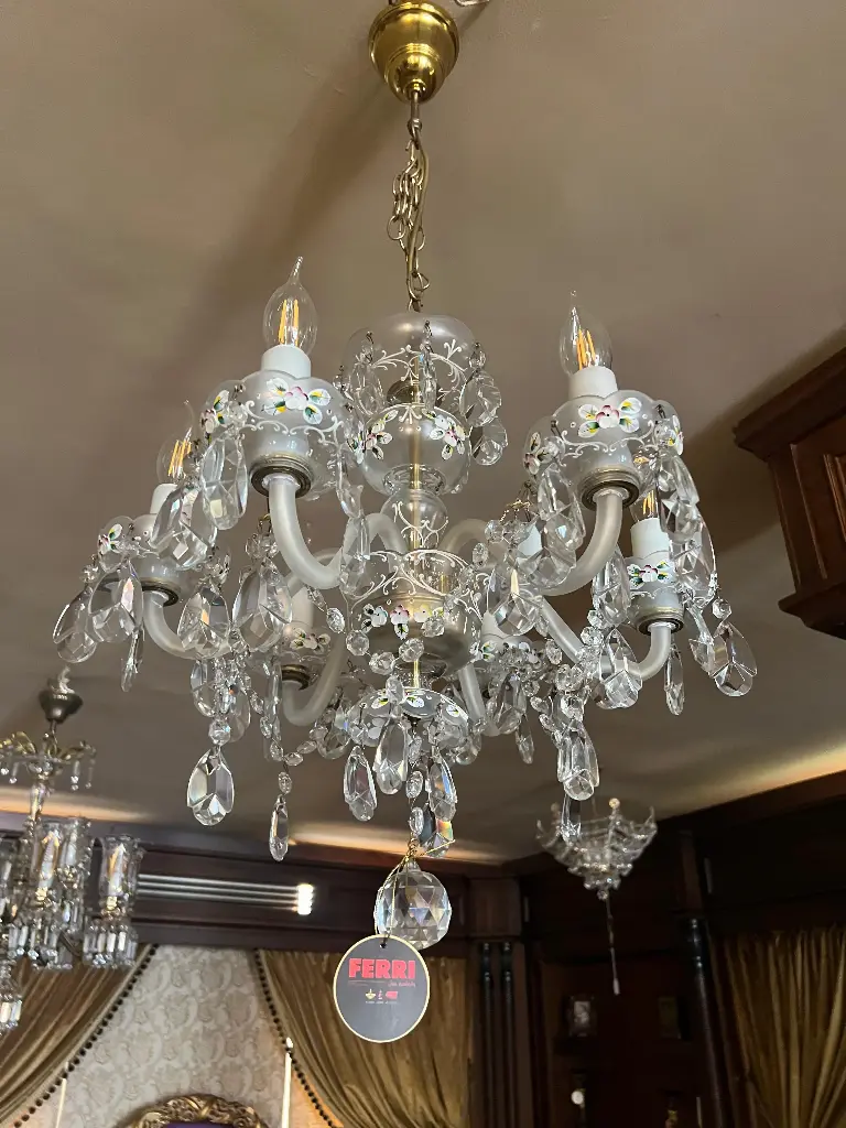 LUSTRE OKHE BLANC 138059-6 