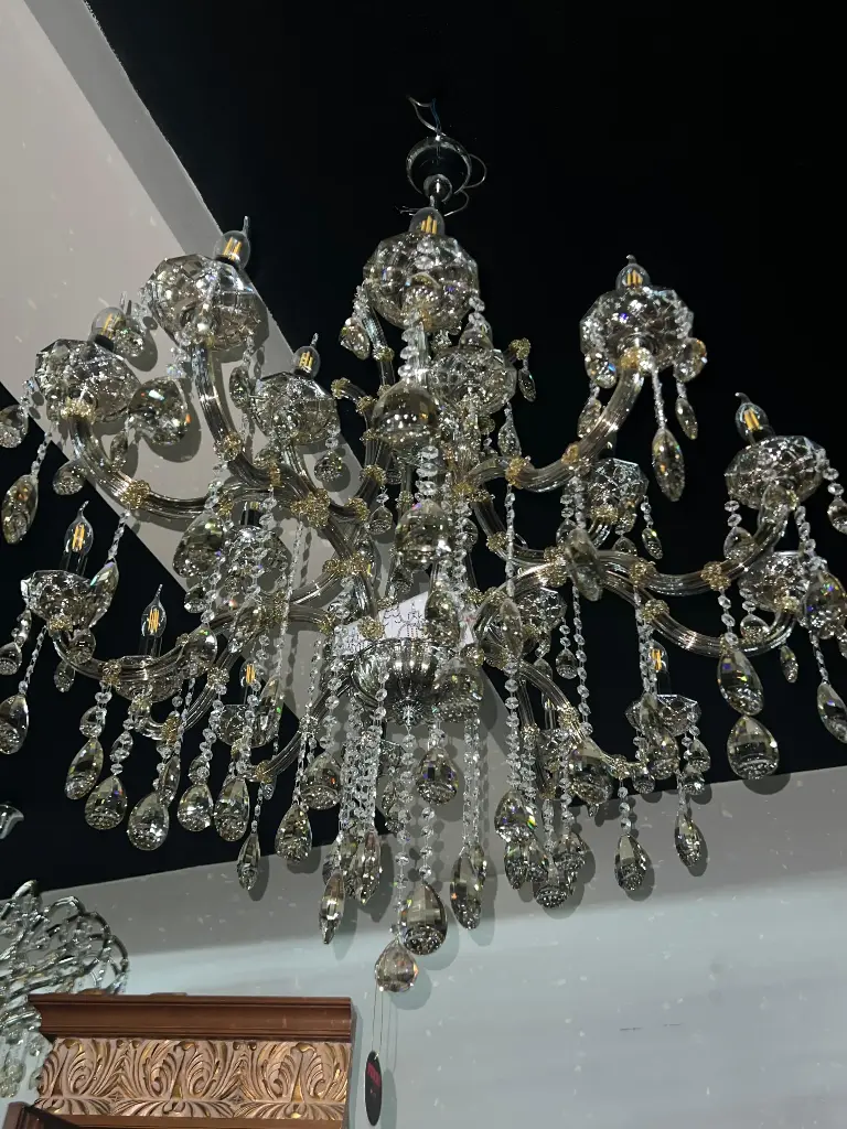 LUSTRE 5127-18 CHAMPAGNE 