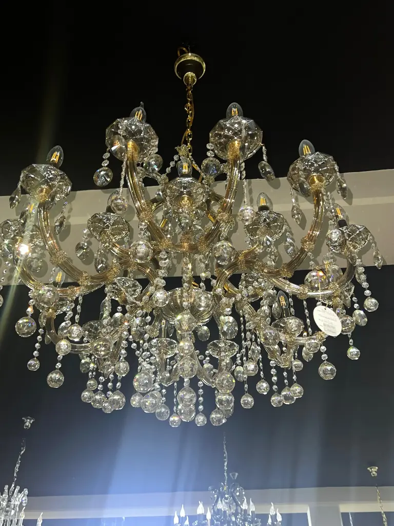 LUSTRE 5181-18 CHAMPAGNE/GOLD 