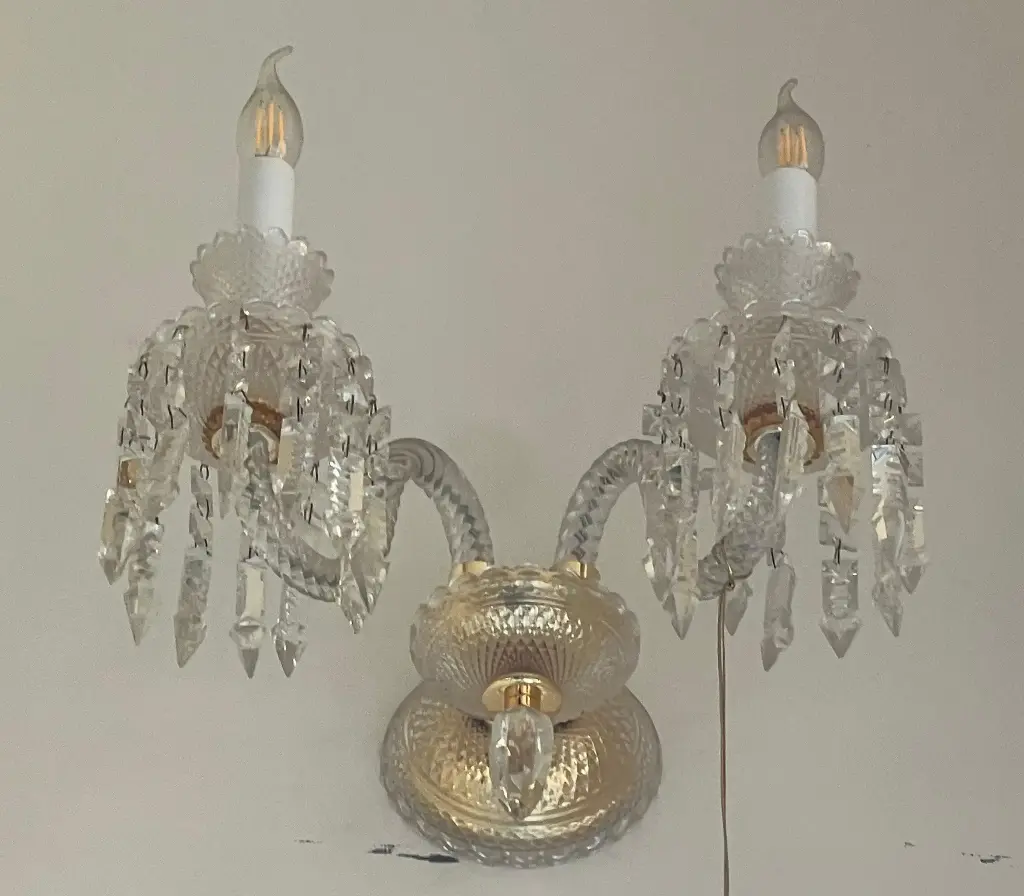 APPLIQUE MB 9887-2 GOLD+CLEAR